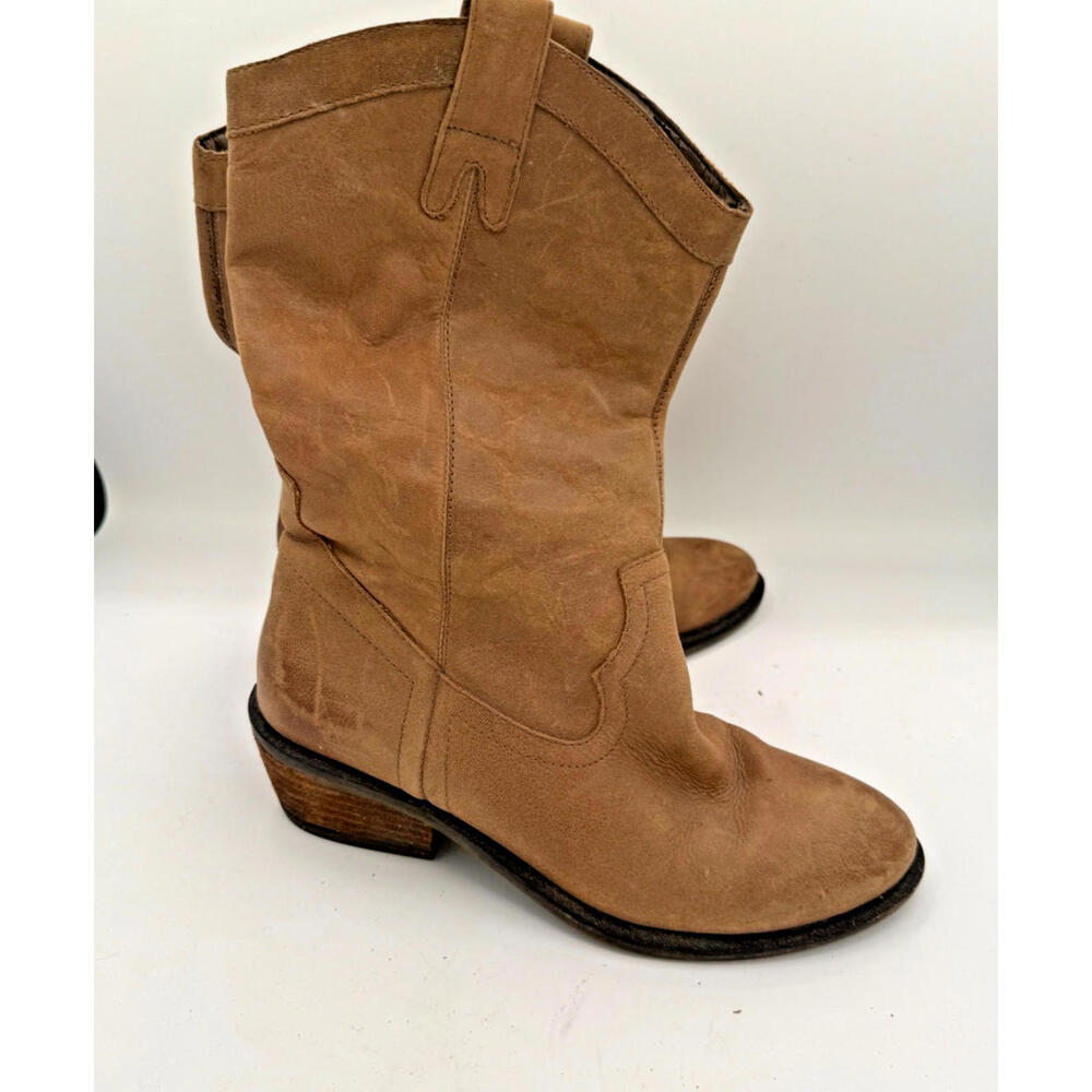 Jessica Simpson Rosanna Boots Women 6B Western Boho Coastal Cowgirl Festival